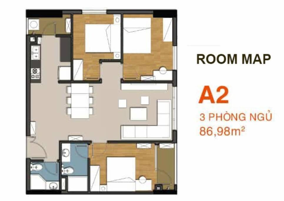 Appartement Apatrment 3 Bedrooms In Center Of Thu Duc